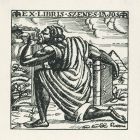 Ex-libris (bookplate) - Lajos Szenes