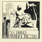 Ex-libris (bookplate) - Dr. Dezső Rónai