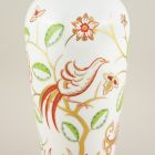 Vase - With flowering branches and birds