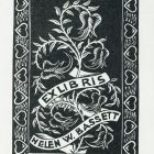 Ex-libris (bookplate) - Helen W( heeler) Bassett