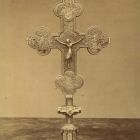Photograph - Gothic reliquary cross' from Igló at the Exhibition of Applied Arts 1876