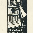Ex-libris (bookplate) - The book of Marietta kolozs