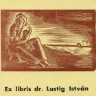 Ex-libris (bookplate) - Dr. István Lustig