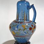 Jug - With polychrome enamel painting
