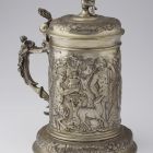 Tankard with cover