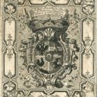Ex-libris (bookplate) - Johannis Leopoldi S .R. J .Principis Trautsohn Comitis a Falkenstein, etc MDCC