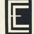 Signet - EE monogram
