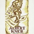 Ex-libris (bookplate) - Albert Kner (ipse)