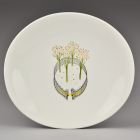Plate (part of a set) - With Buckingham pattern (Part of the Hallcraft/Tomorrow's Classic tableware set)