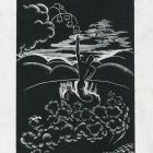 Ex-libris (bookplate) - From the books of Mihály László Nagy