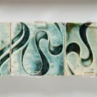 Architectural ceramics - Border tiles (from the Bigot-pavilion)