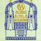 Ex-libris (bookplate) - Frieda Deneken