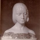 Photograph - Siegfried Wagner: Head of a girl, porcelain, Paris Universal Exposition 1900