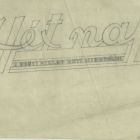 Plan - header for the Weekly Newsletter of Pesti Hírlap