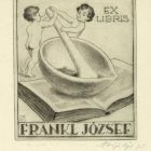 Ex-libris (bookplate) - József Frankl