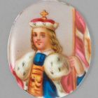 Miniature portrait - Saint Leopold III, Margrave of Austria