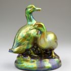 Statuette (Animal Figurine) - Duck Pair