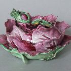 Sugar box with lid - Cabbage shaped