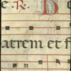 Antiphonal sheet fragment