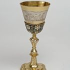 Goblet - with hunting scene
