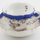 Cup and saucer (part of a service)