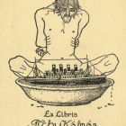 Ex-libris (bookplate) - Kálmán Tichy (ipse)