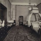 Interior photograph - so called Empire bedroom on the Pálffy Palace of Királyfa
