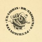 Ex-libris (bookplate) - Dr Ladislaus Petrikovits