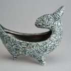 Ornamental vessel ( ashtray)