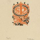 Ex-libris (bookplate) - Book of Kornélia Szilvay