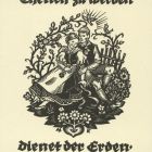 Grafika - Subtitle: Ehelich zu werden dienet der Erden.