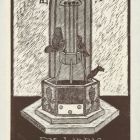 Ex-libris (bookplate) - Pii XI „ Beati qui sitiunt”