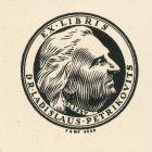 Ex-libris (bookplate) - Dr Ladislaus Petrikovits