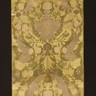 Silk fabric fragment