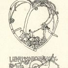 Ex-libris (bookplate) - K(álmán) Rozsnyay