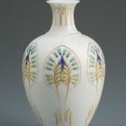 Vase - With stylized floral decoration