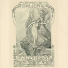 Ex-libris (bookplate) - Dr. Oszkár Reich Milton