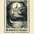 Ex-libris (bookplate) - Dr. Károly Mosóczi
