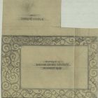 Plan - book binding for the work "Gábor Bethlen" by Gyula Szekfű