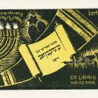 Ex-libris (bookplate) - Imre Weisz