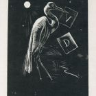 Ex-libris (bookplate) - V D