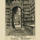 Ex-libris (bookplate) - Fachbücherei Stefan Kellner