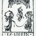 Ex-libris (bookplate) - Gizi Nagy of Öttevény