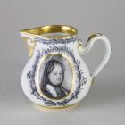 Cream jug - With the portrait of Maria Theresa in a mourning dress (after Joseph Ducreux's painting)