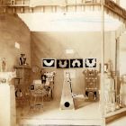 Exhibition photograph - artworks of Hungarian industrial vocational schools, Turin Exhibition of Decorative Art 1902