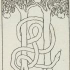 Ex-libris (bookplate) - DL (László Delej)