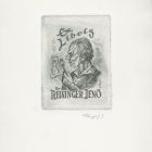 Ex-libris (bookplate) - Dr. Jenő Reiisinger