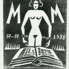 Ex-libris (bookplate) - Margit Mózes