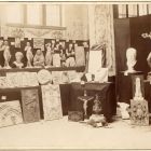 Photograph - Exhibition detail, decorative sculpture at the exhibition of the National Royal Hungarian School of Applied Arts, 1905