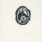 Ex-libris (bookplate) - Arisztid Nagy